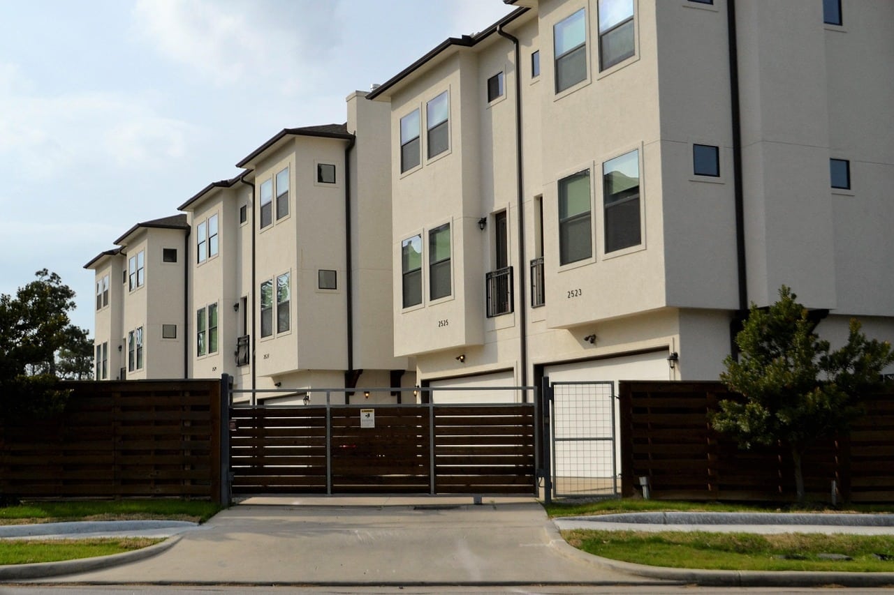 Representative garden-style apartment community